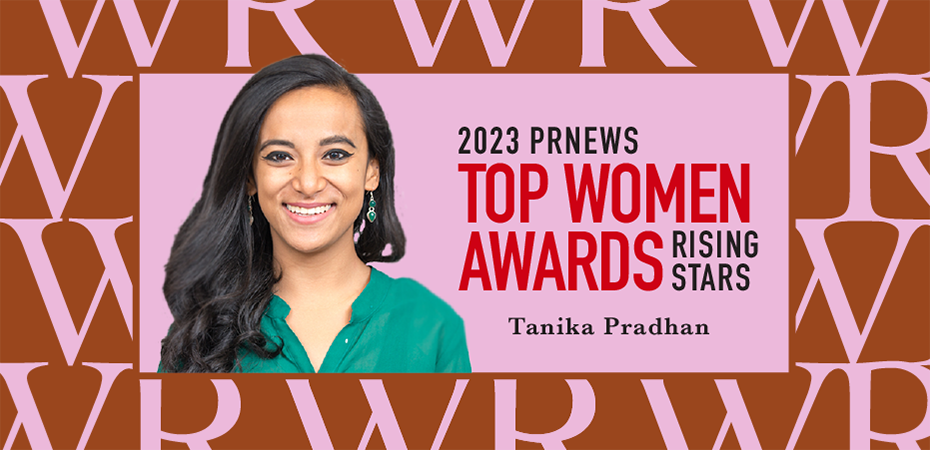 2023 PR NEWS Rising Star Award Winner Tanika Pradhan